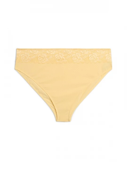 Foto van product Devoted by Zizzi Slip 'Lnoa' geel