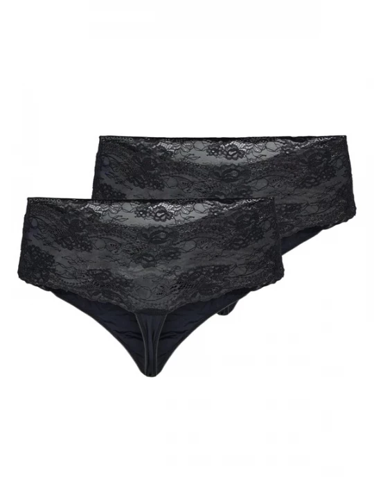 Foto van product Devoted by Zizzi String 'Lcara' zwart