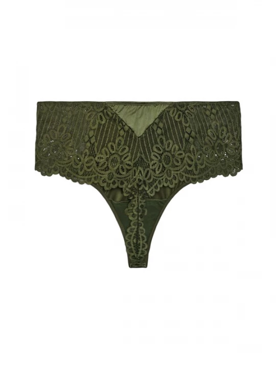 Foto van product Devoted by Zizzi String olijfgroen