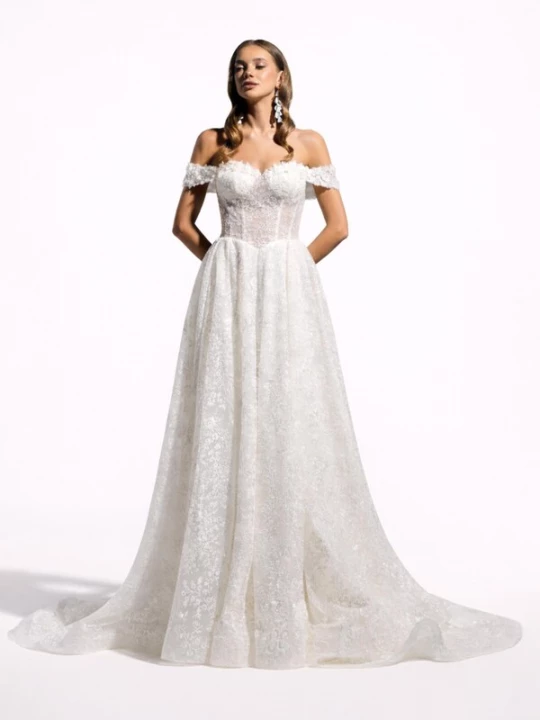Foto van product Devotion Dresses Avondjurk 'Wedding dress' ivoor