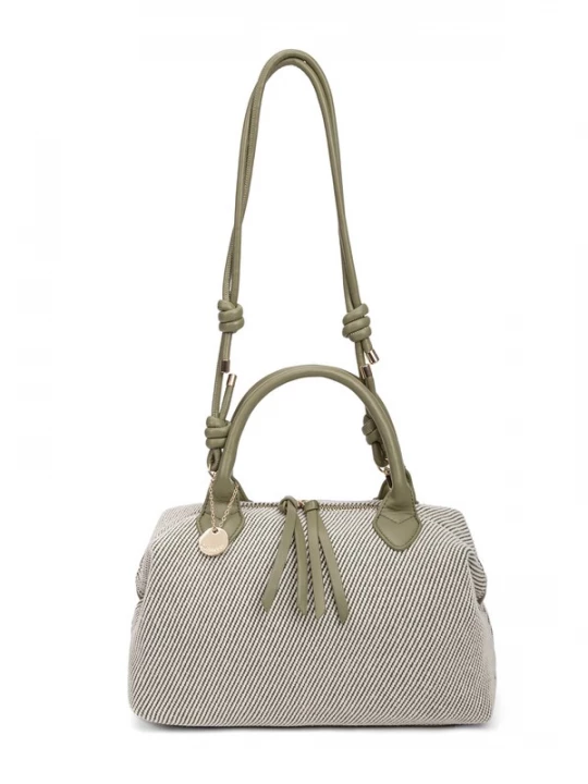 Foto van product Diana&Co. Handtas lichtbeige / olijfgroen