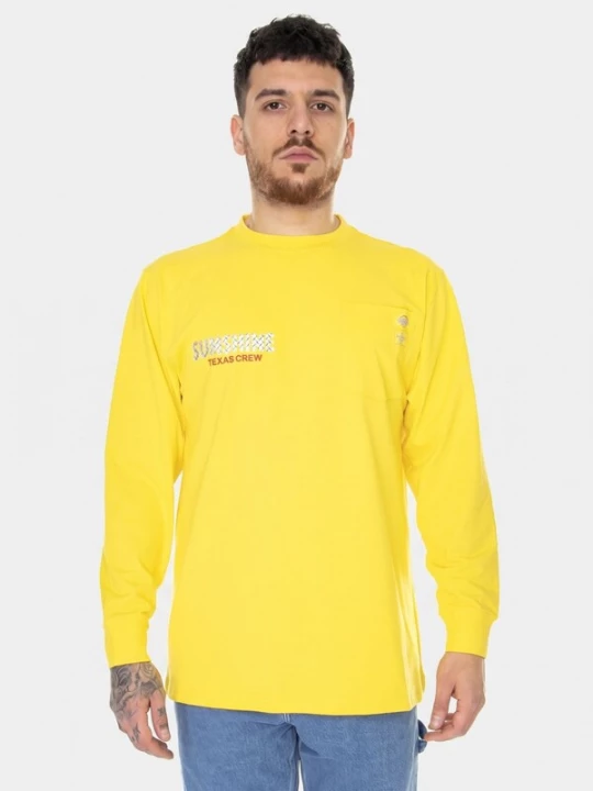 Foto van product DICKIES Shirt 'Nys LS Yexas' geel