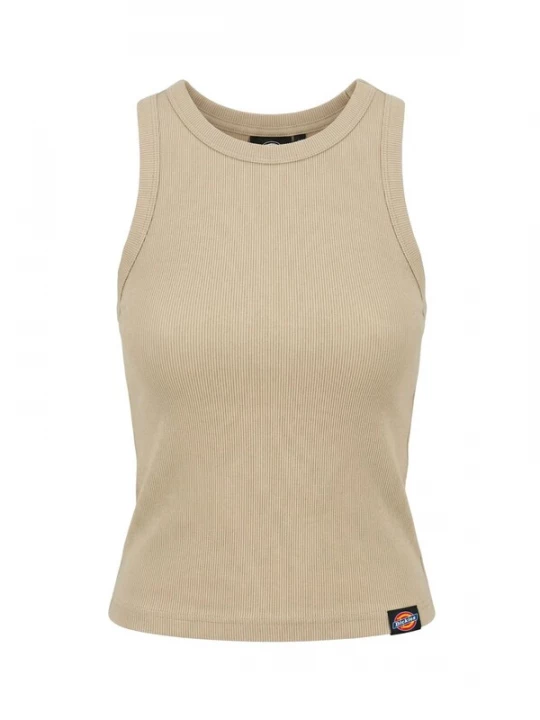 Foto van product DICKIES Top 'DICKIES PLENTYWOOD GD VEST W canotta' beige