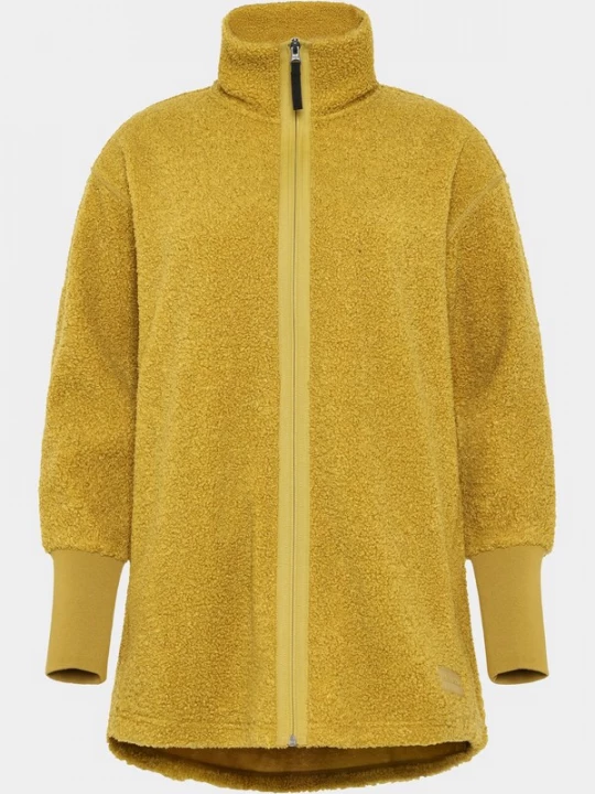 Foto van product Didriksons Fleece jas 'Tola' mosterd
