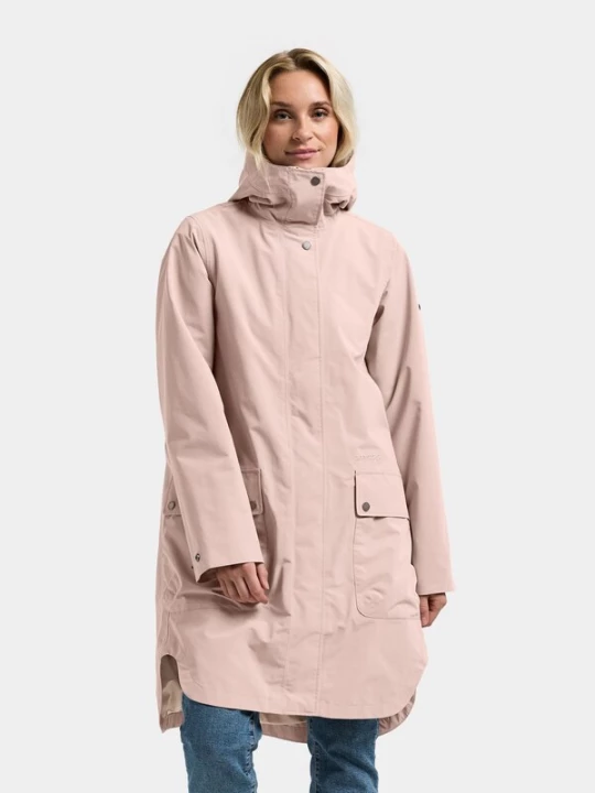 Foto van product Didriksons Tussenparka 'Adria' pastelroze
