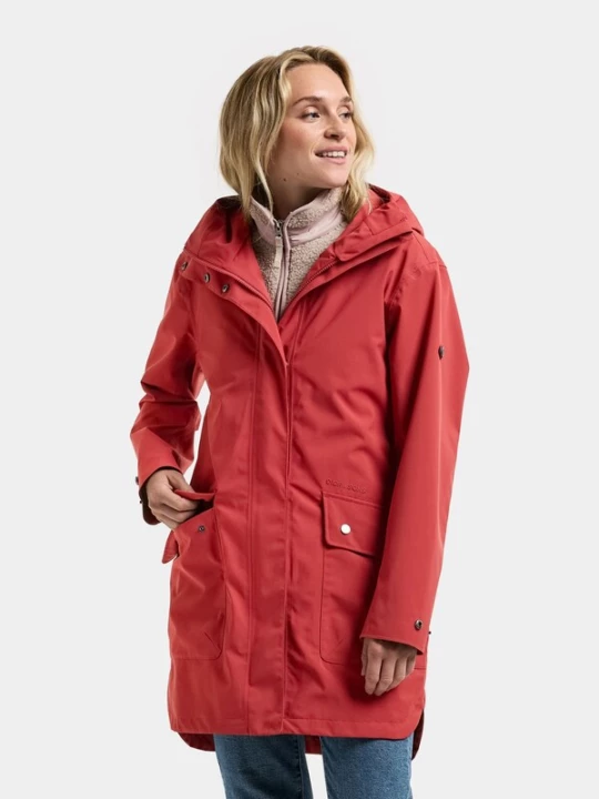 Foto van product Didriksons Tussenparka 'Gwen' rood