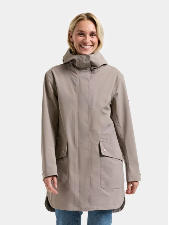 Foto van product Didriksons Tussenparka 'Gwen' taupe