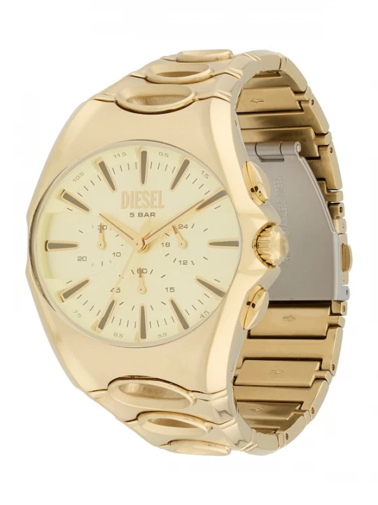 Foto van product DIESEL Analoog horloge 'CURVE' goud