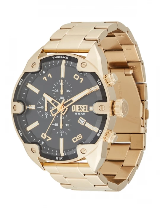 Foto van product DIESEL Analoog horloge goud / zwart