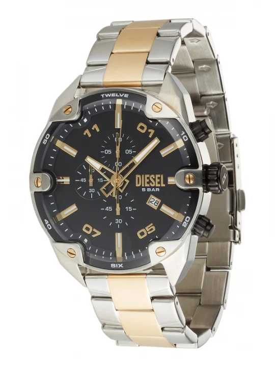 Foto van product DIESEL Analoog horloge goud / zwart / zilver