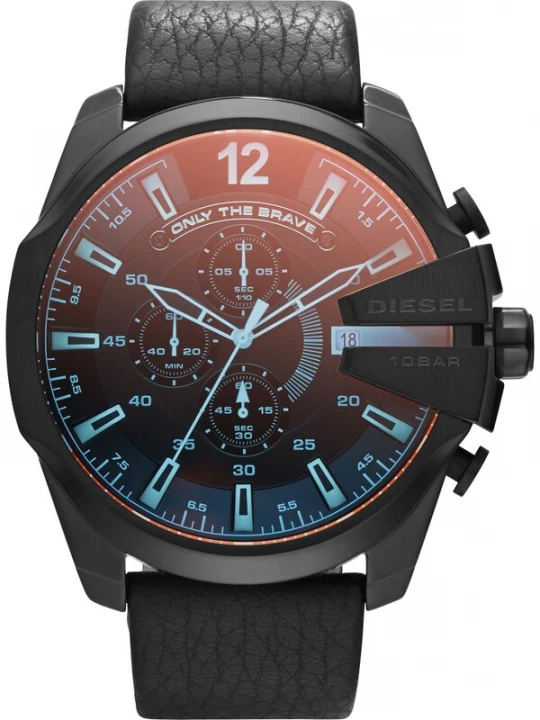 Foto van product DIESEL Analoog horloge hemelsblauw / bloedrood / zwart