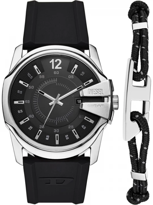 Foto van product DIESEL Analoog horloge 'MASTER CHIEF' zwart / zilver