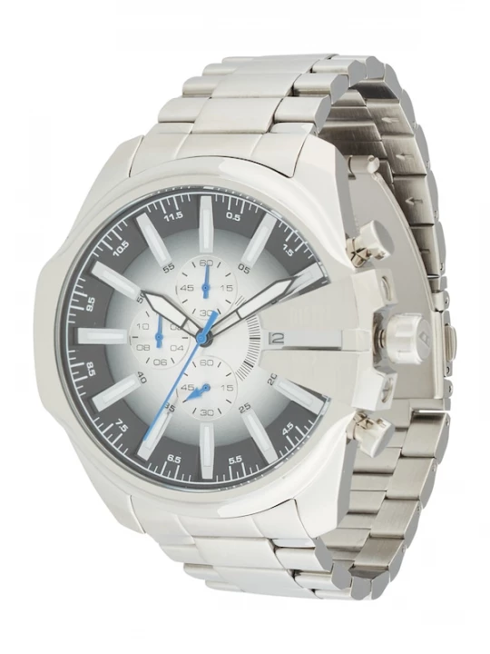 Foto van product DIESEL Analoog horloge 'MEGA CHIEF' zwart / zilver