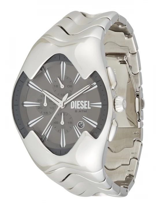 Foto van product DIESEL Analoog horloge 'Mercurial' donkergrijs / zwart / zilver / wit