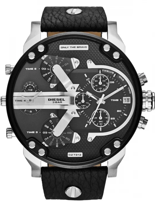 Foto van product DIESEL Analoog horloge zwart / zilver