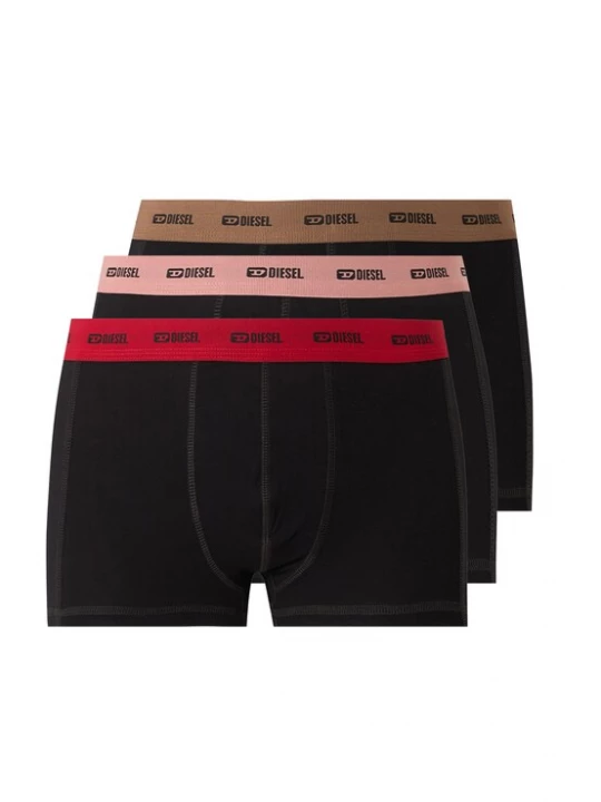 Foto van product DIESEL Boxershorts 'Damien' beige / rosa / rood / zwart