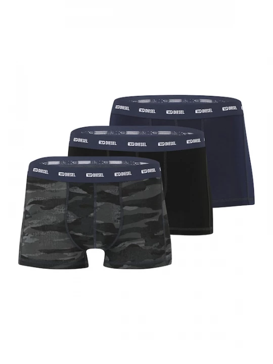Foto van product DIESEL Boxershorts 'DAMIEN' blauw / grijs / zwart