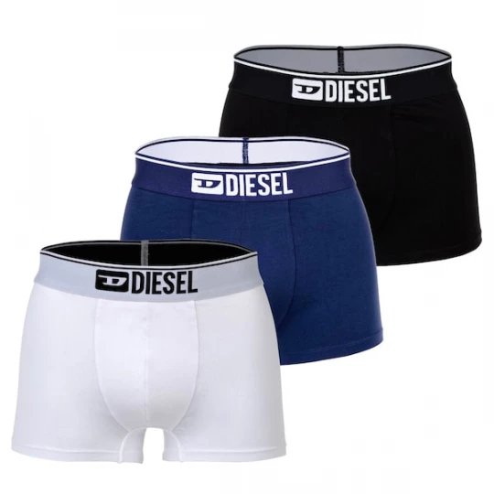 Foto van product DIESEL Boxershorts 'Damien' donkerblauw / zwart / wit