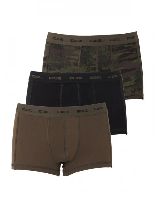 Foto van product DIESEL Boxershorts 'DAMIEN' olijfgroen / zwart
