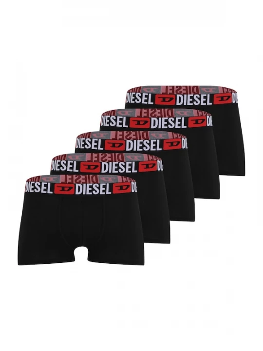 Foto van product DIESEL Boxershorts 'Damien' rood / zwart / wit