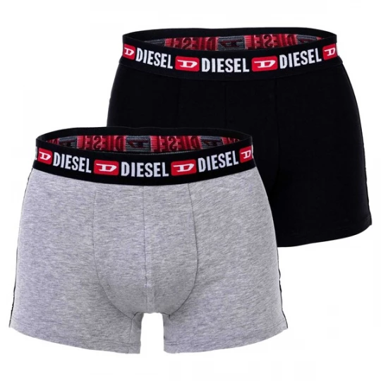 Foto van product DIESEL Boxershorts grijs gemêleerd / rood / zwart / wit