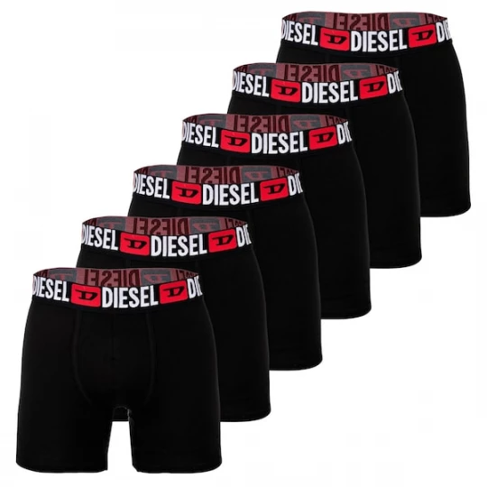 Foto van product DIESEL Boxershorts rood / zwart / wit