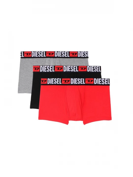 Foto van product DIESEL Boxershorts 'UMBX-DAMIENTHREEPACK' grijs / rood / zwart