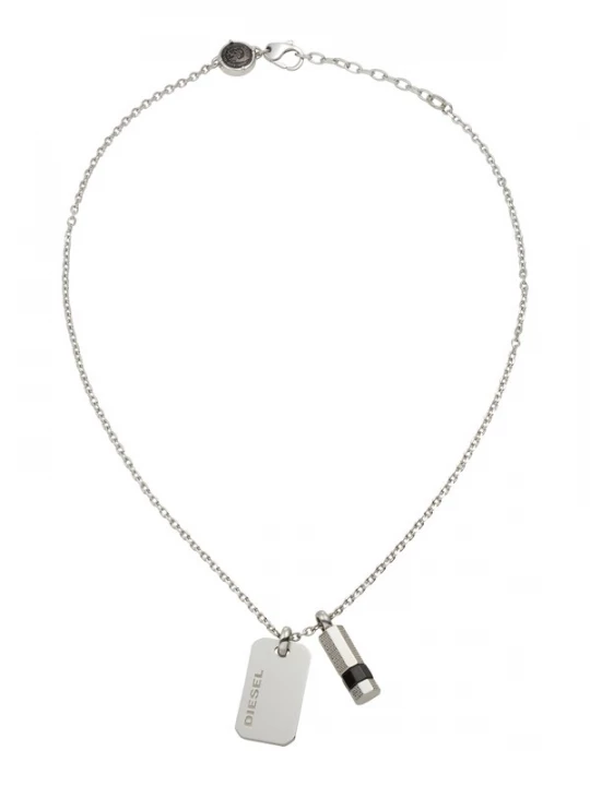 Foto van product DIESEL Ketting zwart / zilver