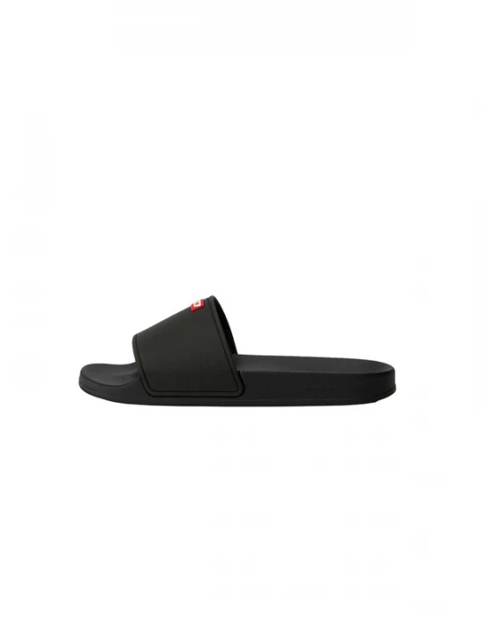 Foto van product DIESEL Muiltjes 'SA-SWIM' rood / zwart