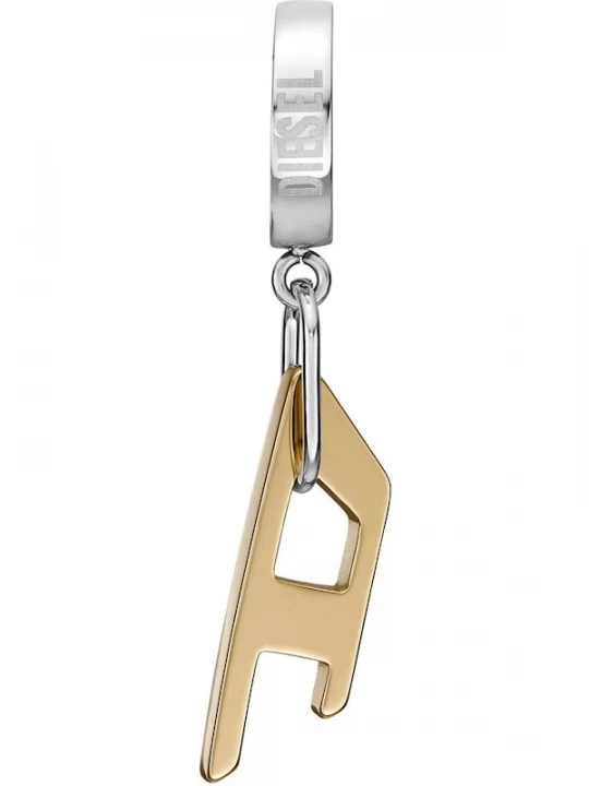 Foto van product DIESEL Oorbel goud / zilver