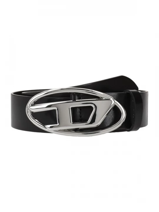 Foto van product DIESEL Riem zwart / zilver