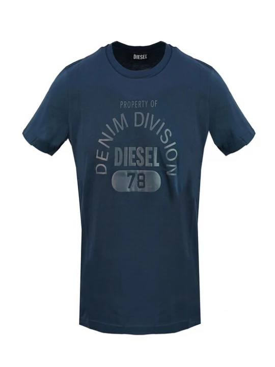 Foto van product DIESEL Shirt blauw / grijs