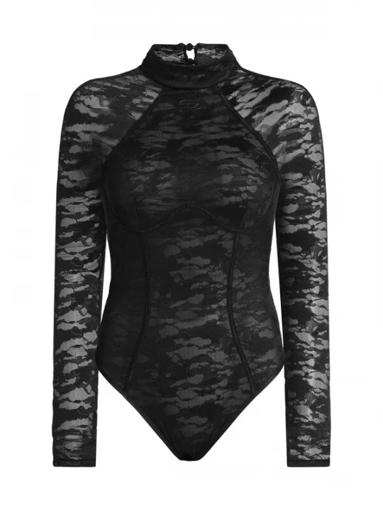 Foto van product DIESEL Shirt body 'VIVIAN' zwart