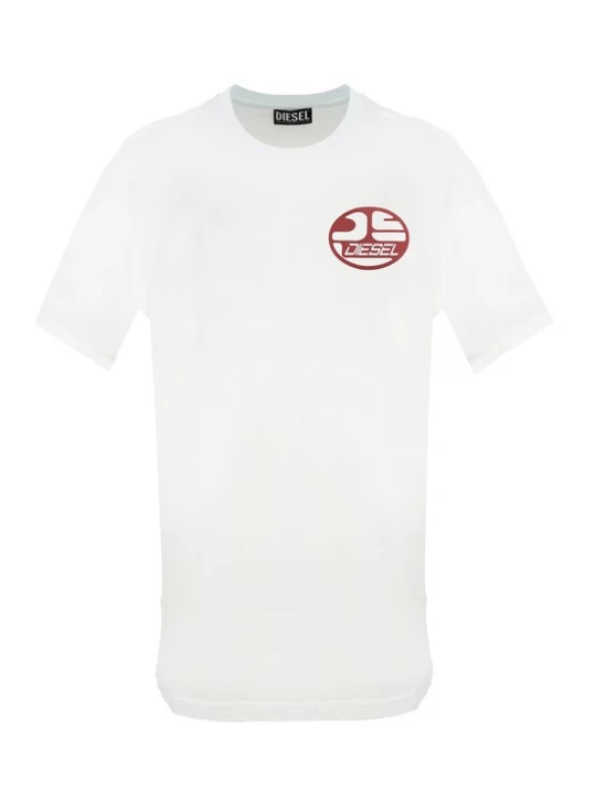Foto van product DIESEL Shirt 'Novara' rood / wit