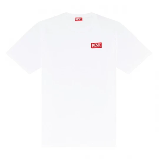 Foto van product DIESEL Shirt rood / wit