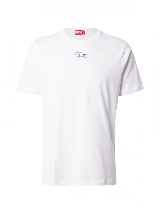 Foto van product DIESEL Shirt 'T-ADJUST-OD' zilver / wit
