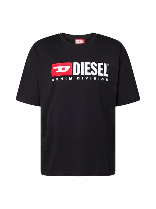 Foto van product DIESEL Shirt 'T-Boxt-Div' rood / zwart / offwhite