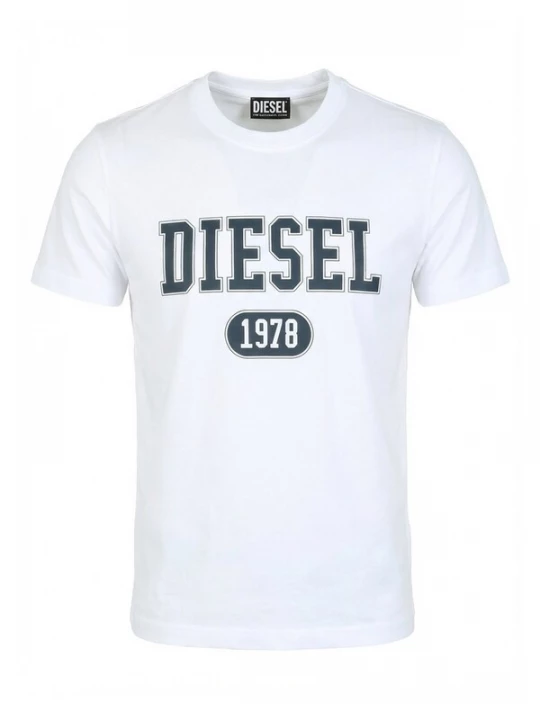 Foto van product DIESEL Shirt 'T-DIEGOR 1-A' wit