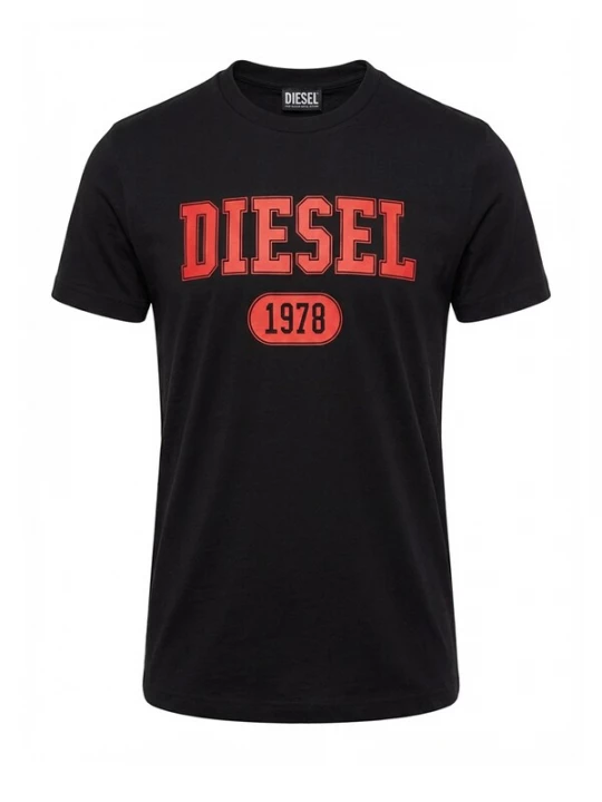Foto van product DIESEL Shirt 'T-DIEGOR 1-A' zwart