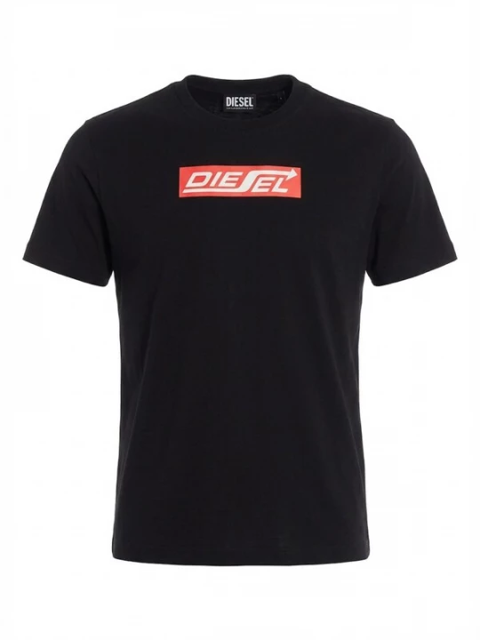Foto van product DIESEL Shirt 'T-DIEGOR-HS1' zwart