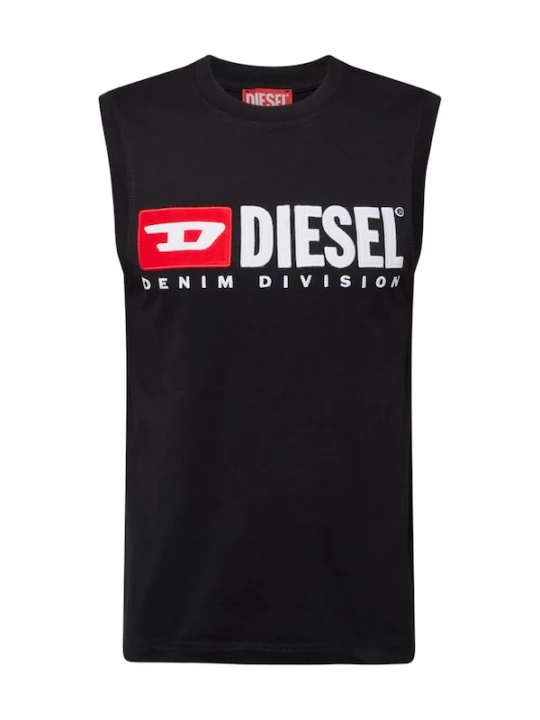 Foto van product DIESEL Shirt 'T-Isco-Div' rood / zwart / wit