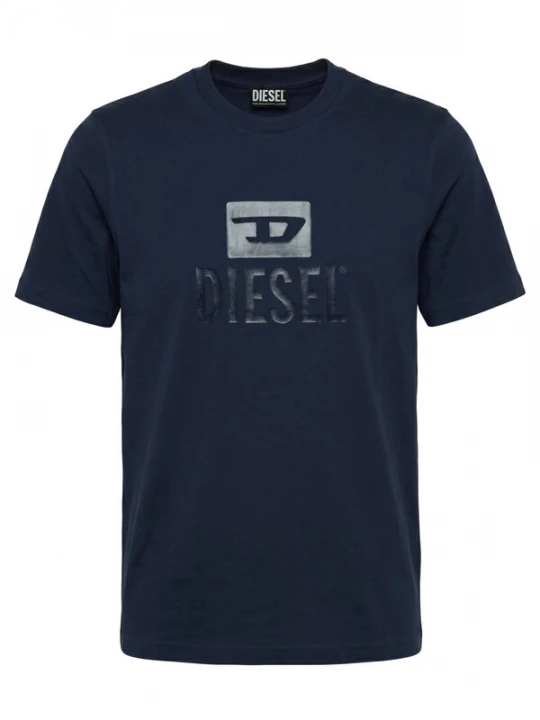 Foto van product DIESEL Shirt 'T-JUST TONE ON TONE' navy