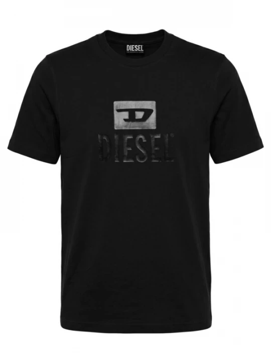 Foto van product DIESEL Shirt 'T-JUST TONE ON TONE' zwart