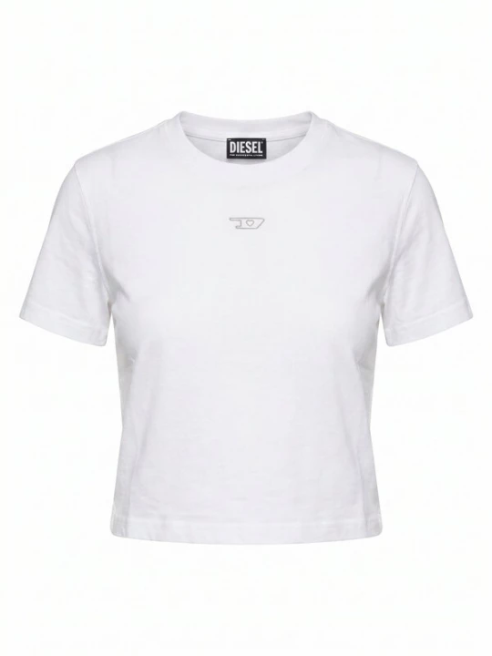 Foto van product DIESEL Shirt 'T-REG-CR-1 CROPPED' wit