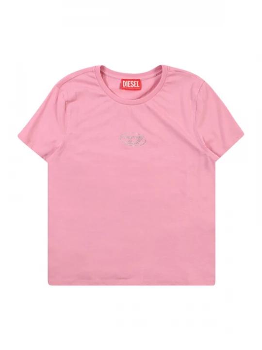 Foto van product DIESEL Shirt 'TSLIGX' lichtroze / zilver