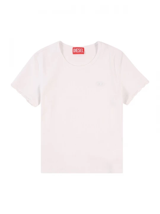 Foto van product DIESEL Shirt 'TUNCUTIELACE' wit