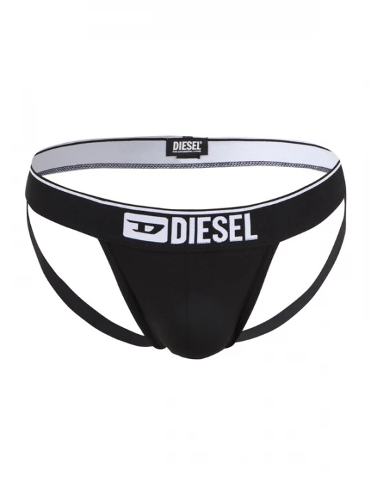 Foto van product DIESEL Slip 'Jocky' zwart / wit