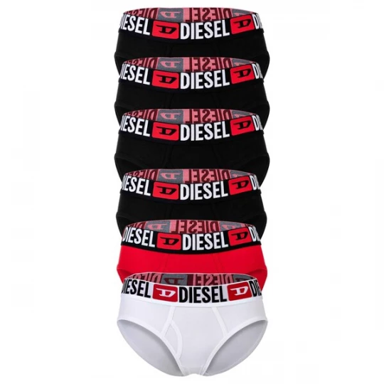 Foto van product DIESEL Slip rood / zwart / wit
