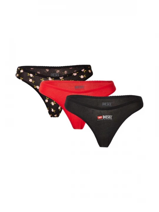 Foto van product DIESEL String rood / zwart
