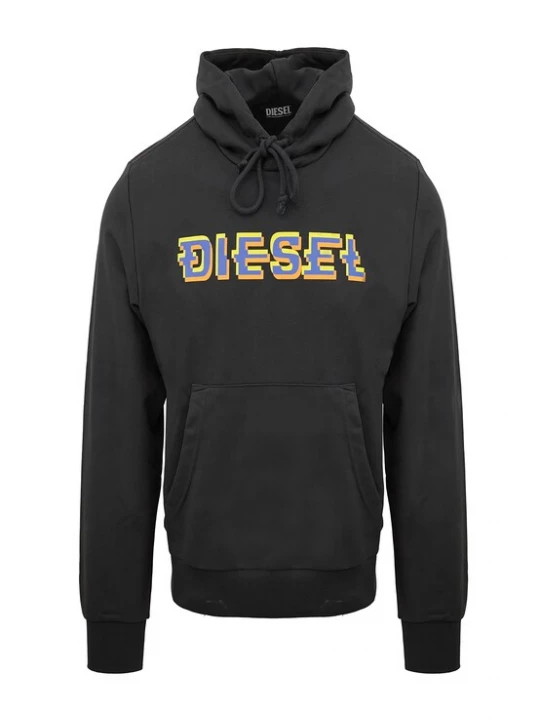 Foto van product DIESEL Sweatshirt blauw / geel / zwart